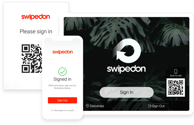 SwipedOn sign in system 