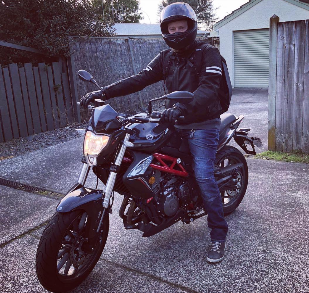 Meet the team: Scott UX and UI designer motorbike