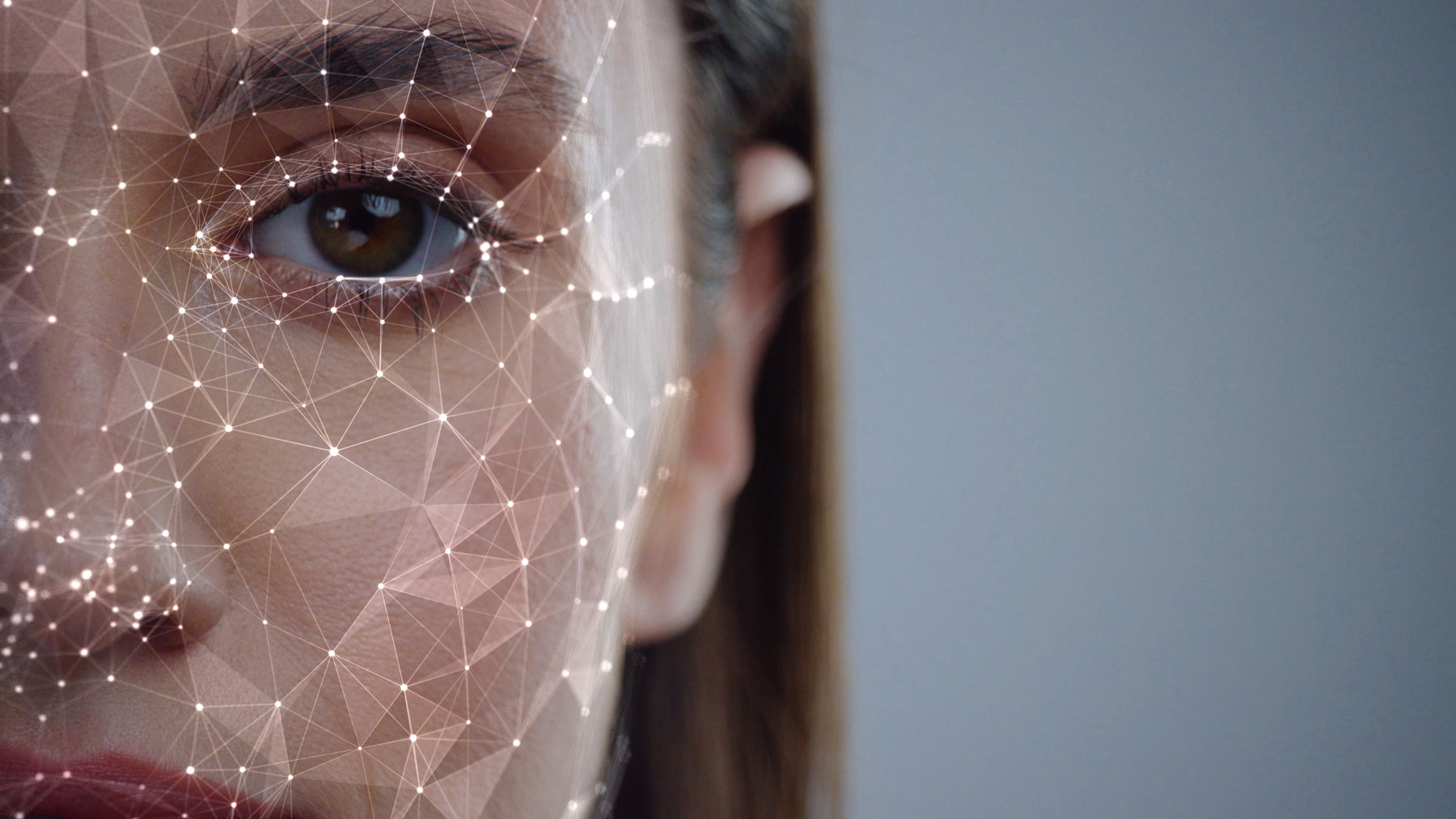 woman with facial mapping