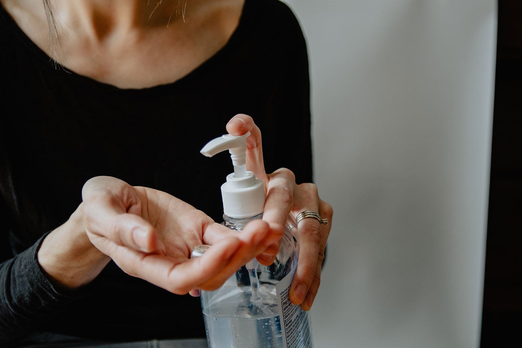 1. Keep a hand sanitiser next to the iPad