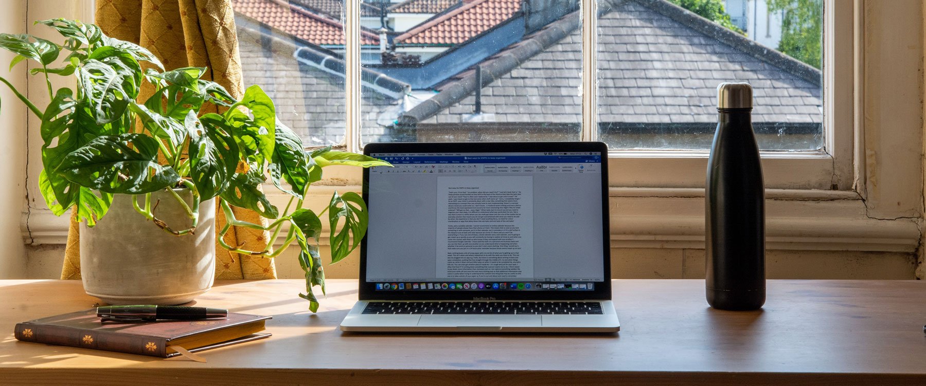Remote working set up 