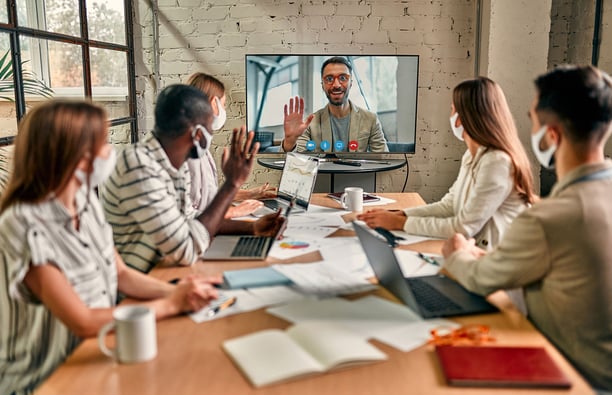 zoom meeting with remote employees