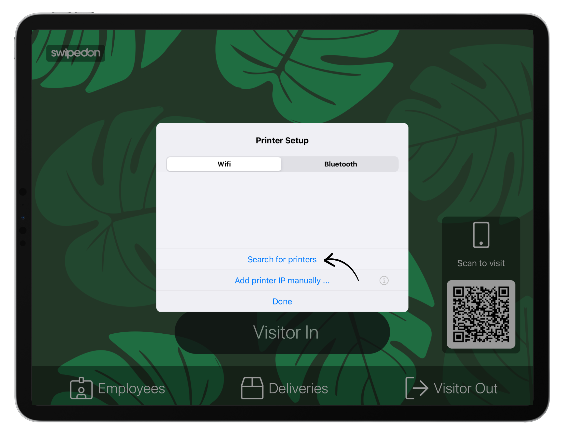 How to connect iPad or Android tablet and printer