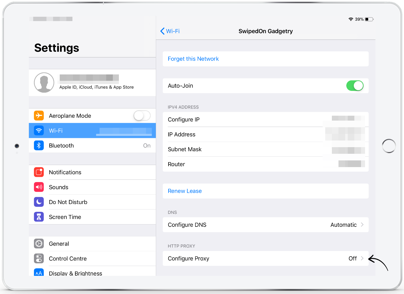 How to set an Android proxy server for Wi-Fi networks