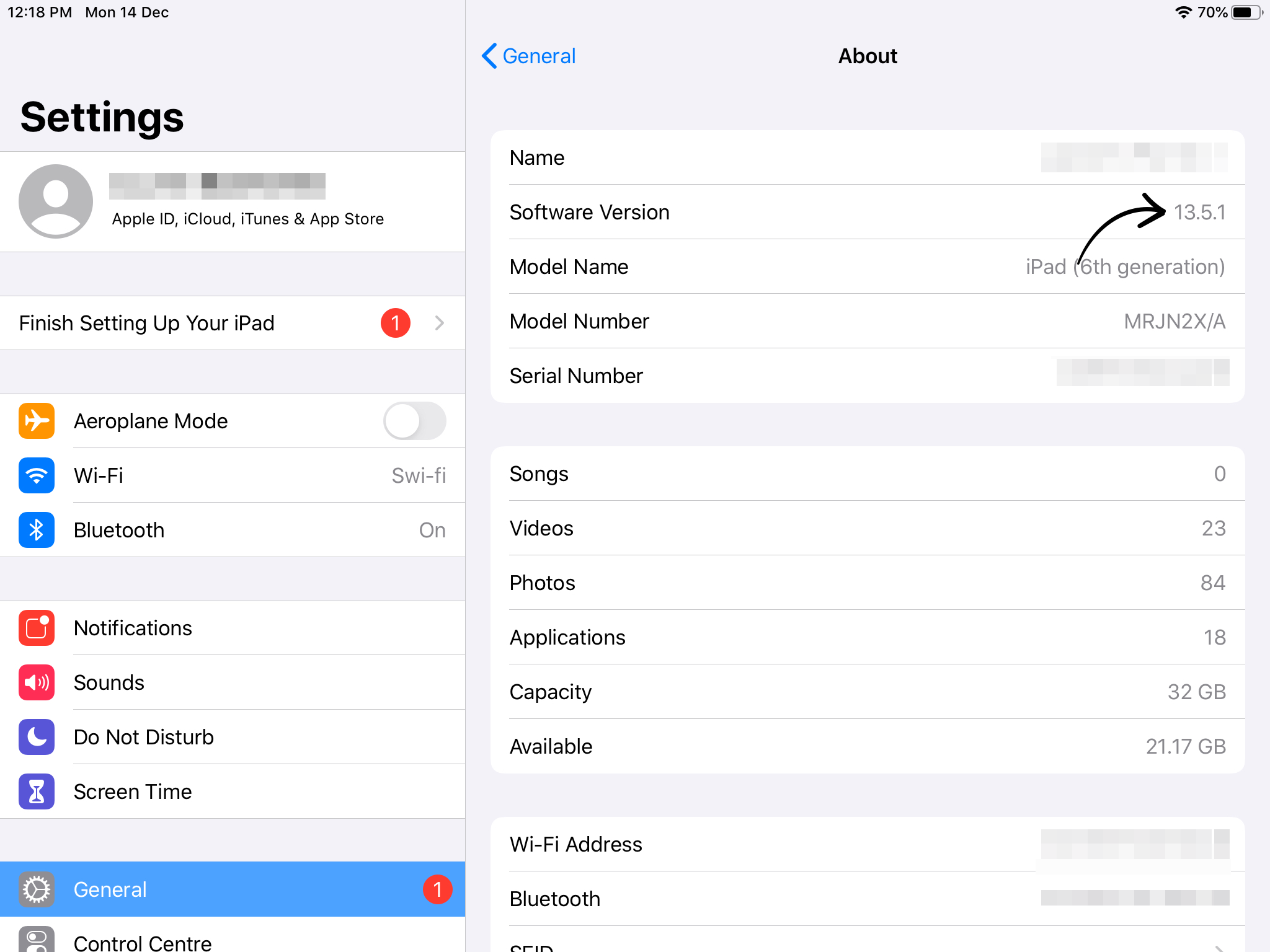 Find the software version on your iPhone, iPad, or iPod - Apple Support